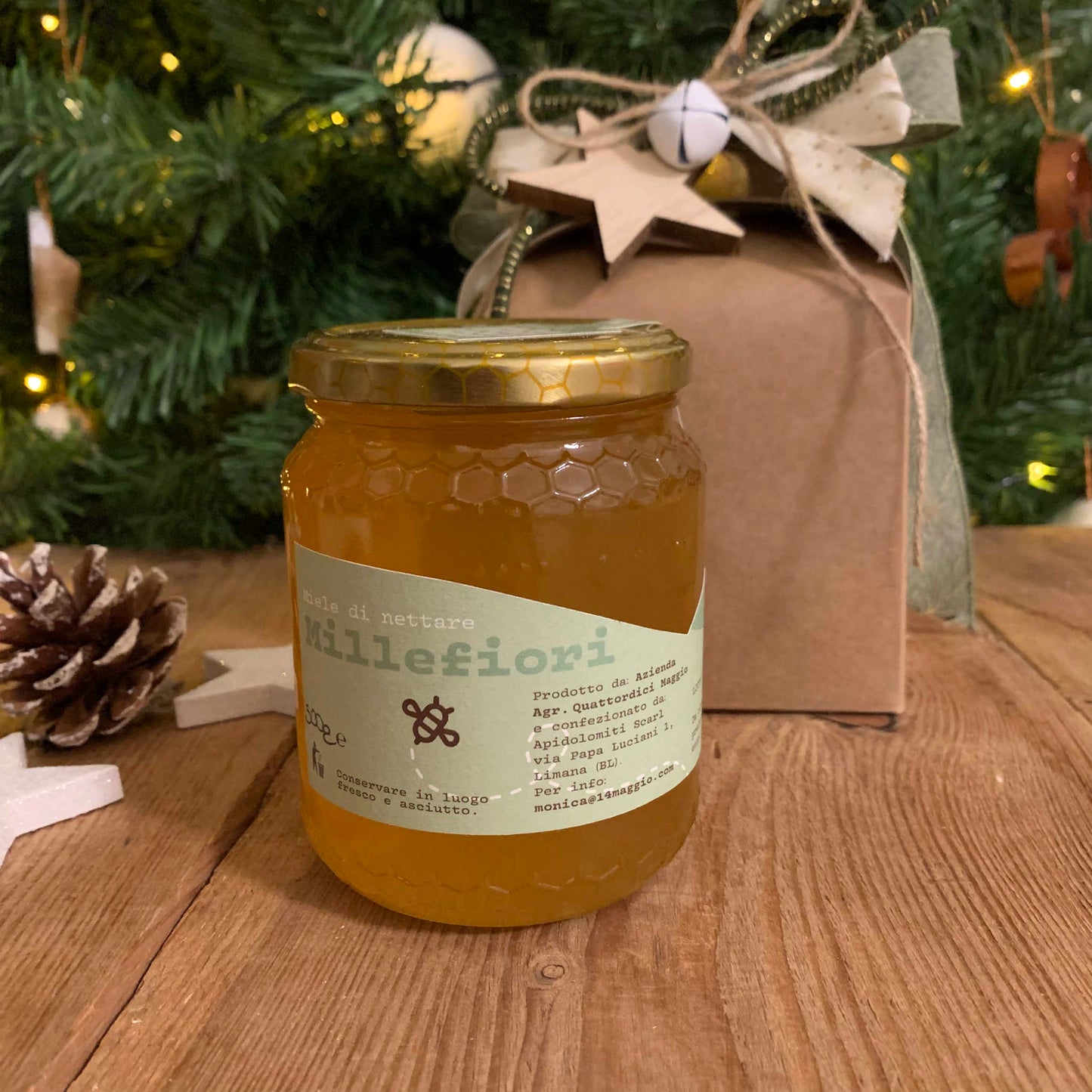 Confezione regalo miele 500g