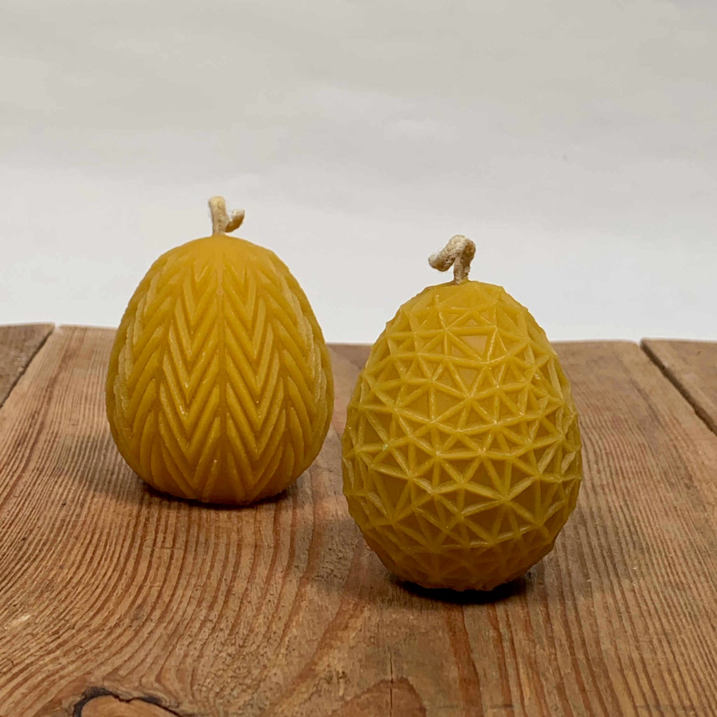 Candela cera d'api Uovo Pasqua